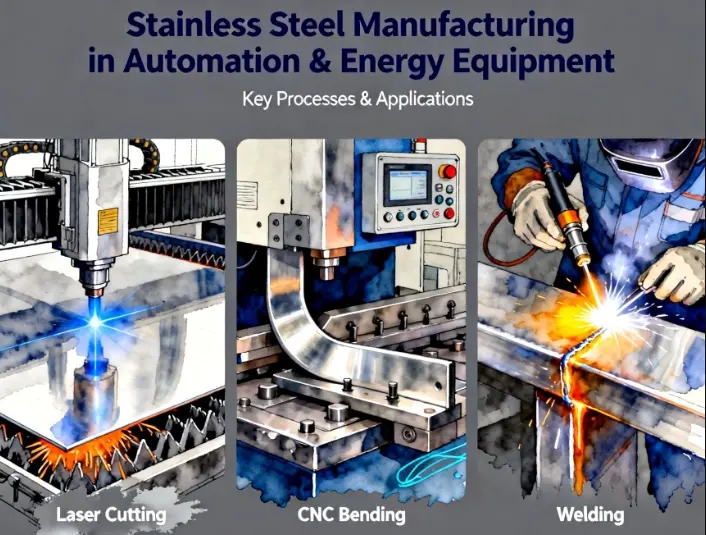Stainless Steel Manufacturingin Automation & Energy Equipment