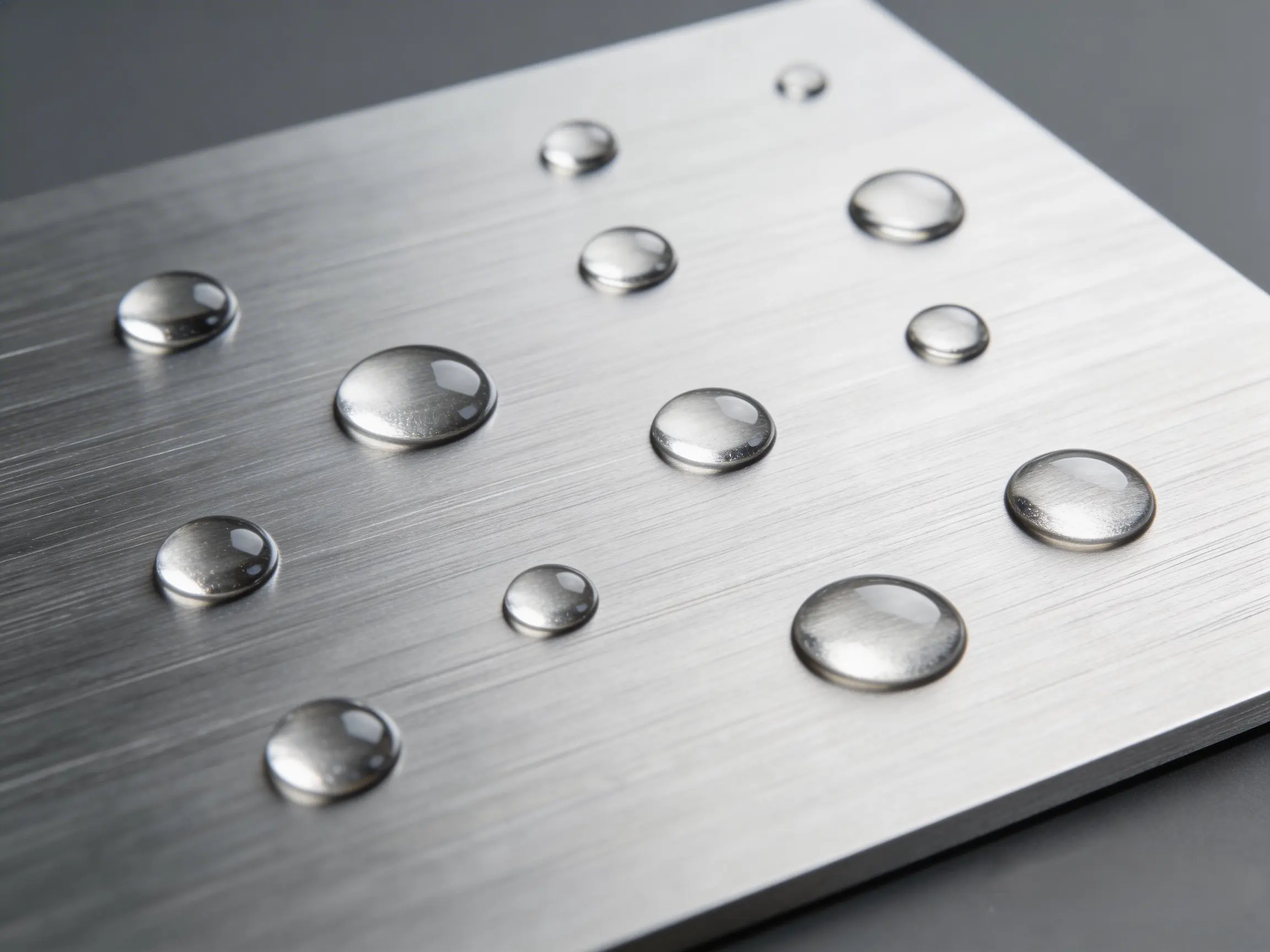 304 stainless steel material display