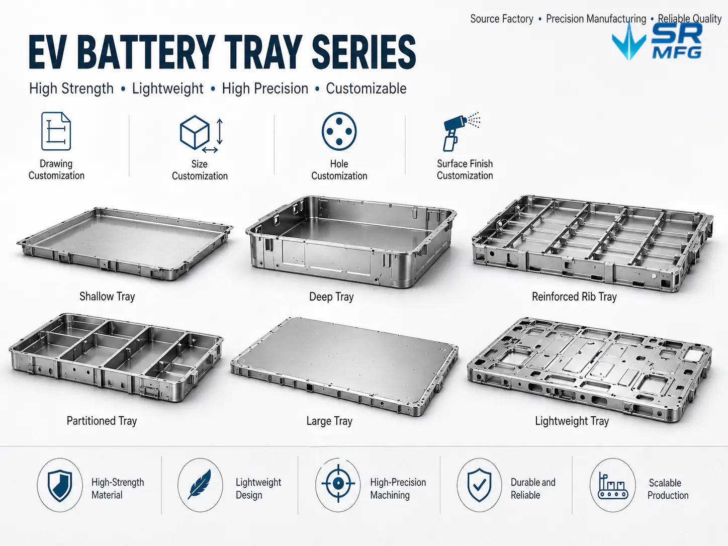 EV Battery Pack Lower Tray - 画像 4