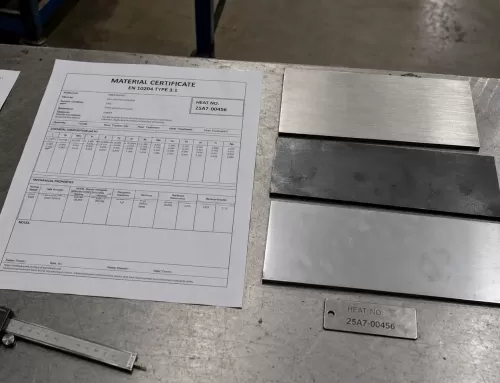 Material Certificate