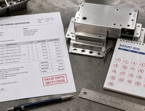 Quote Validity for Custom Parts: How Long It Lasts and What Happens After Expiration
